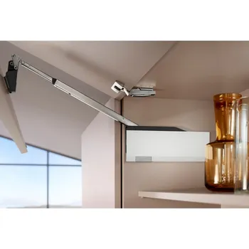 Nábytkové kování BLUM Kompletní sada Aventos HF TOP hedvábně bílá - eurošrouby/expando Výška korpusu: 480 - 610, Aventos - ukazatel výkonnosti: 2 700 - 13 500 - 22F25