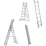 ALVE EUROSTYL 7608 žebřík HOBBY 3x8 příček třídílný volně stojící