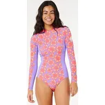 Lykra Rip Curl NEON ISLES L/S UPF SURFSUIT Purple velikost S