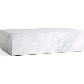 Konferenční stolek Audo Copenhagen Konferenční stolek Plinth Low, Carrara