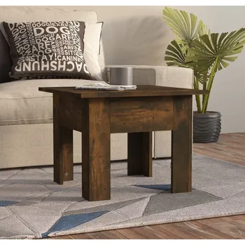 Konferenční stolek vidaXL Konferenční stolek 55 x 55 x 42 cm kompozitní dřevo [813069] Barva: kouřový dub