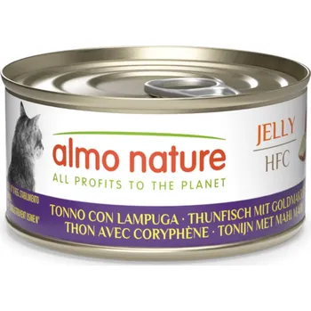 Krmivo pro kočku 24x70g Almo Nature HFC Jelly - tuňák s mahi-mahi