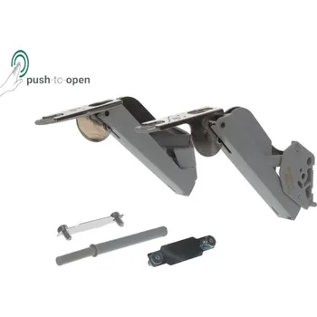 Nábytkové kování KESSEBÖHMER Výklop FreeSpace Mini a Forte PTO bezúchytkové otevírání - šedý Síla výklopu: Mini E