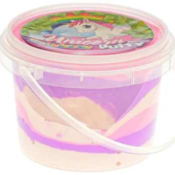 Modelovací hmota Unicorn hmota skákající 110gr jednorožec duhová v kelímku