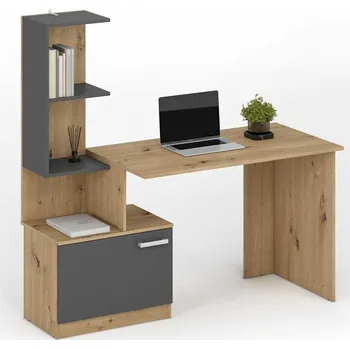 Psací stůl Psací stůl Kirkton, dub artisan / grafit