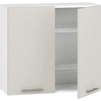 Kuchyňská skříňka Horní skříňka Vento GC-80/72, bílá / krémová