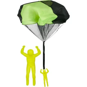 Létající drak PARAŠUTISTA LÉTAJÍCÍ POSTAVA HRAČKA 50CM ŽLUTÁ