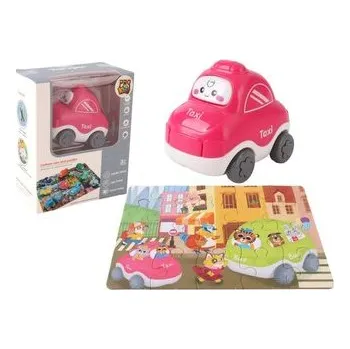 Puzzle Auto puzzle Przygoda drogowa taxi