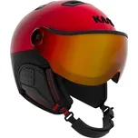 Lyžařská helma Kask PIUMA-R MONTECARLO VISOR - červená 62 2024/2025