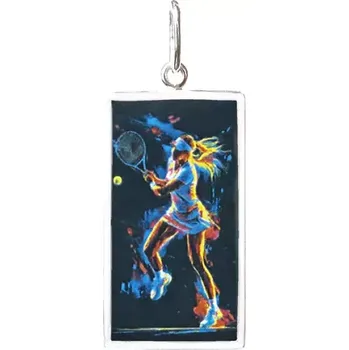 Přívěsek Tenistka Miniartion stříbro