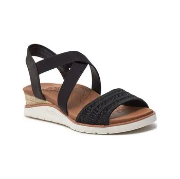 Dámské sandále Sandály Skechers Bobs Arch Fit Beach Kiss Boho Beyond 114013/BLK Černá 39