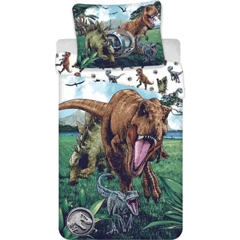 Povlečení Dětské bavlněné povlečení Jurský svět Trio 158 70x90, 140x200
