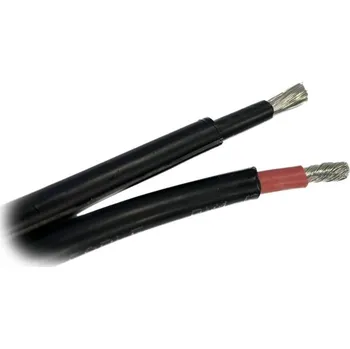 solární kabel XtendLan SC6-1M-2C solární kabel 1500V/32A, 1m (průřez 2x 6mm) měděný odběr na desítky m