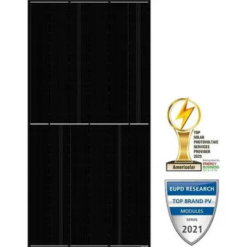 solární panel Solarmi solární panel Amerisolar Mono 585 Wp černý 144 článků, N-Type TOPCon