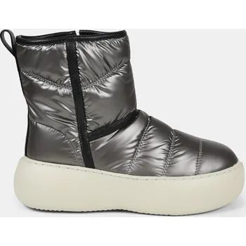 Dámská zimní obuv Baťa dámské sněhule weinbrenner stříbrné, vel. 37