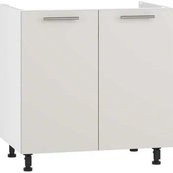 Kuchyňská skříňka Dolní skříňka Vento DK-80/82, bílá / krémová