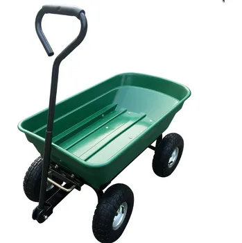 Zahradní vozík Herzberg HG-8028-75: 75L zahradní výklopný vozík