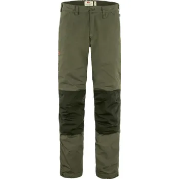Pánské kalhoty outdoor kalhoty pánské FJÄLLRÄVEN Greenland Trail Trousers M Laurel Green-Deep Forest - 54/S