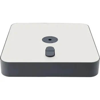 Stojan na slunečník Glatz Mobilní stojan 180kg Glatz, 94x94x14,6 cm, lakovaná ocel barva anthracite (RAL 7016), dekorativní krycí deska barva bílošedá (RAL 9002), betonové zátěže, příruba M4