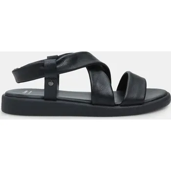 Dámské sandále Baťa dámské kožené sandály černé, vel. 36