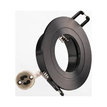 Bodové svítidlo Zápustné svítidlo FEBE kulaté černé