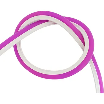 LED lišta Silikonový profil LED NEON D810 červenorůžový