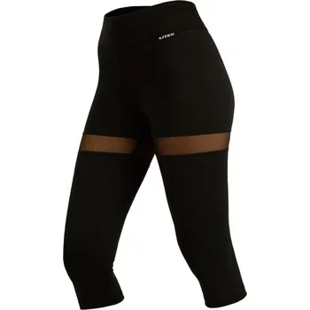 Litex Dámské funkční 3/4 legíny 5F187 černá M
