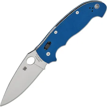 kapesní nůž Spyderco MANIX 2 XL KOBALTOVĚ MODRÁ G-10 CPM SPY27 PLAINEDGE