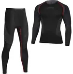 Spokey LEE SET Pánské termoprádlo, černé, vel. XL/XXL