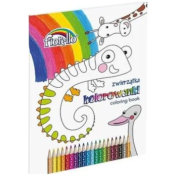 Set školních potřeb Kolorowanka Zwierzątka