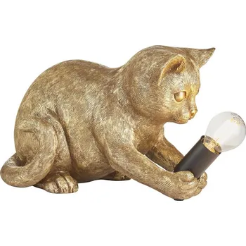 Lampička Endon 107389 - Stolní lampa KITTEN 1xE14/7W/230V zlatá