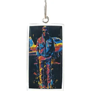 Přívěsek On a jeho letadlo Miniartion stříbro