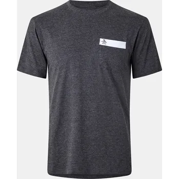 Pánské tričko Tričko Original Penguin Dark Charcoal 1140607 X Large