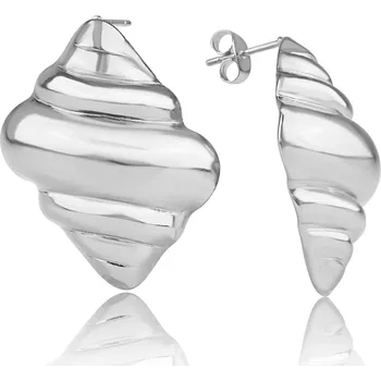 Náušnice Ocelové náušnice croissant - Meucci DE571