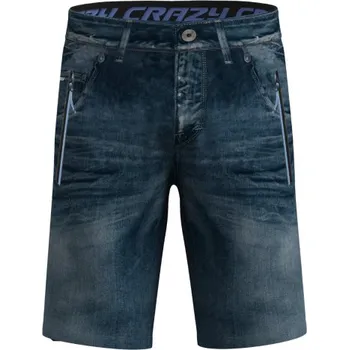 Pánské kraťasy Pánské kraťasy Crazy SUPER - tmavě modrá XXL