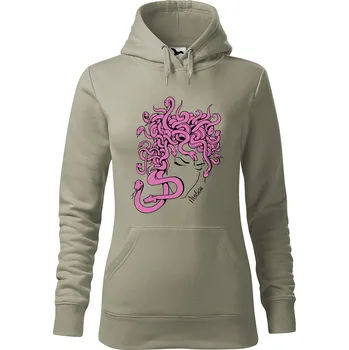 Pánská mikina Dámská mikina Medúza Velikost (žena): M, Vyberte barvu: Světlá khaki