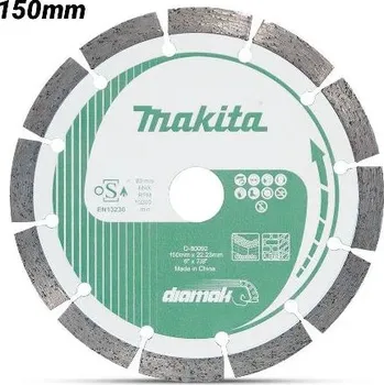 Řezný kotouč Makita - Diamantový řezný kotouč na beton 150x22,23 mm D-80092