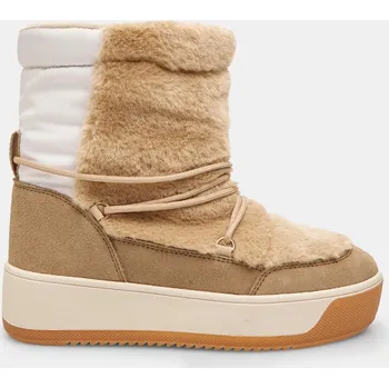 Dámská zimní obuv Baťa Weinbrenner sněhule béžové, vel. 41