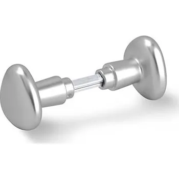 Stavebniny AC-T SERVIS Koule trojhran otočná pár hliníková Barva: hliník F9