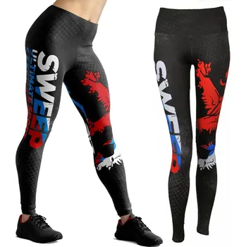 Dámské legíny SWEEP SKPT106 CZECH trikolora XL