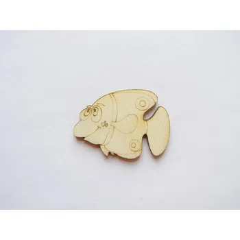 Dřevěná hračka Dřevěný výřez ryba č.2