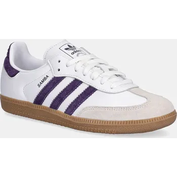 Dámská obuv Kožené tenisky adidas Originals Samba OG JS1392 bílá 00X, EUR 41 1/3
