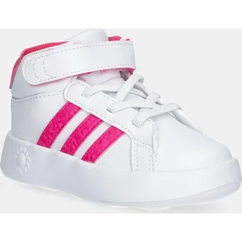 Chlapecká obuv Dětské tenisky adidas GRAND COURT MID JS1682 bílá 00X, EUR 21