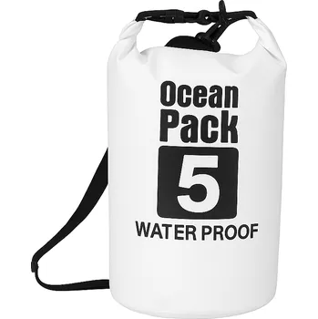 Vodácký pytel SURTEP, s. r. o. Vodotěsný vak Ocean přes rameno Barva: Bílá, Objem: 5l