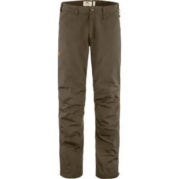 Pánské kalhoty outdoor kalhoty pánské FJÄLLRÄVEN Greenland Trail Trousers M Dark Olive - 46/S