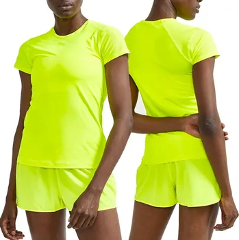 Dámské tričko Dámské tričko Craft ADV Essence SS citronová L