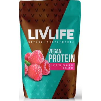 Protein LIVLIFE Vegan protein - Malina 245 g