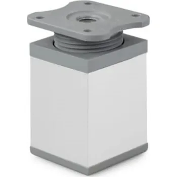 Nábytkové kování In-Design Nábytková nožka PIXIE s rektifikací eloxovaný hliník Výška nohy (mm): 60