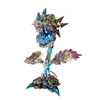 ostatní stavebnice OEM Kovová Stavebnice - Masožravá květina