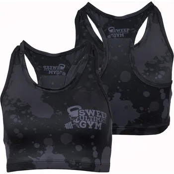 Podprsenka SWEEP SWTS135 černá/šedá XS
